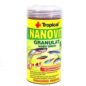(Tropical) (소형열대어) 나노비트 그래뉼 소형어종 tin 250ml / 175g