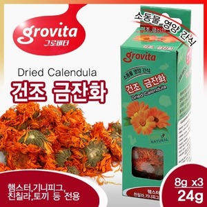 그로비타 (건조 금잔화) 소동물영양간식 24g