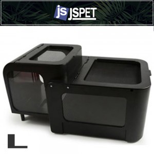 JSPET 렙타일 스플릿 탱크(L) S-03 블랙