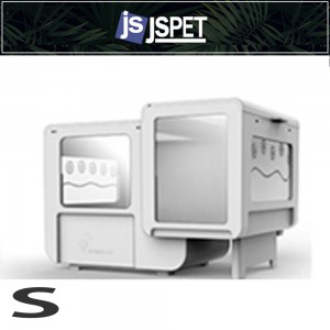 JSPET 렙타일 스플릿 탱크(S) S-02 화이트