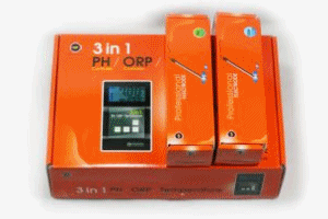 UP 3in1 (PH. ORP. Temperature) Moniter &amp; Controler Set (D-816)