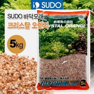 SUDO 바닥모래 - 크리스탈 오렌지 5kg 